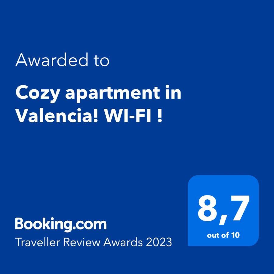 Cozy Apartment In Valencia! Wi-Fi ! Экстерьер фото